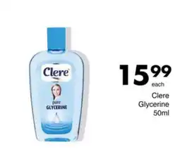 Save Clere Glycerine offer