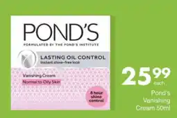 Save Pond's Vanishing Cream offer