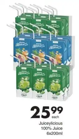 Save Juiceylicious 100% Juice offer