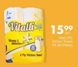 Save Vitalli 2 Ply Kitchen Towel offer