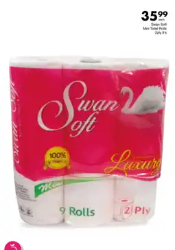 Save Swan Soft Mini Toilet Rolls offer