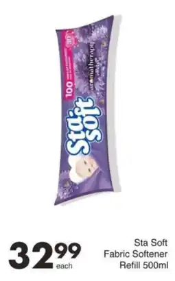 Save Sta Soft Fabric Softener Refill offer