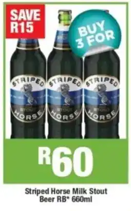 Agrimark Striped Horse Milk Stout Beer offer