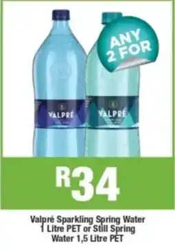 Agrimark Valpré Sparkling Spring Water offer