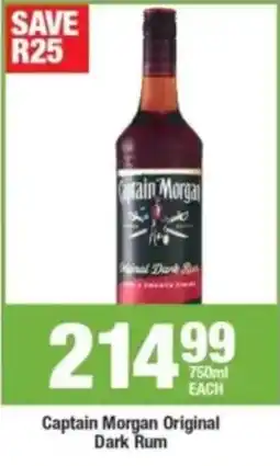 Agrimark Captain Morgan Original Dark Rum offer