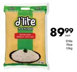 Save D'lite Rice offer
