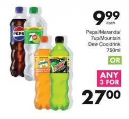 Save Pepsi/Maranda/7up/Mountain Dew Cooldrink offer