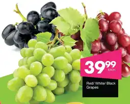 Save Red/ White/ Black Grapes offer
