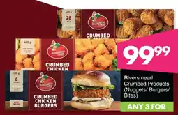 Save Riversmead Crumbed Products offer