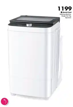 Save Bennett Read Washing Machine Single Tub 7kg offer
