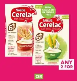 Save Nestle Cerelac Baby Cereal with Milk offer