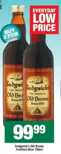 Agrimark Sedgwick's Old Brown Fortified Wine offer