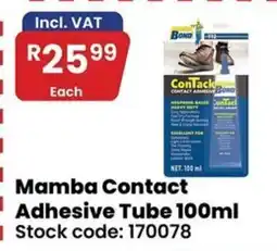 Africa Cash and Carry Mamba Contact Adhesive Tube offer