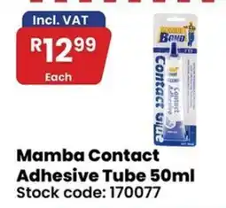 Africa Cash and Carry Mamba Contact Adhesive Tube offer