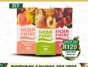 Take 'n Pay LIQUI FRUIT JUICE 2LT offer