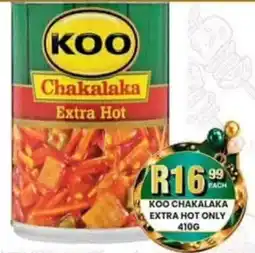 Take 'n Pay KOO Chakalaka Extra Hot offer