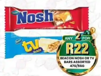 Take 'n Pay Beacon Nosh or TV Bars Assorted offer