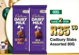 Take 'n Pay Cadbury Slabs Assorted offer