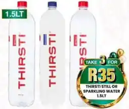 Take 'n Pay Thirsti Still or Sparkling Water offer