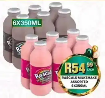 Take 'n Pay Rascals Milkshake Assorted offer