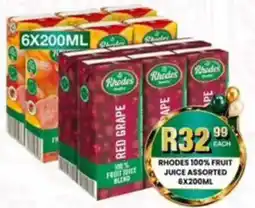 Take 'n Pay Rhodes 100% Fruit Juice Assorted offer