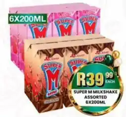 Take 'n Pay Super M Milkshake Assorted offer