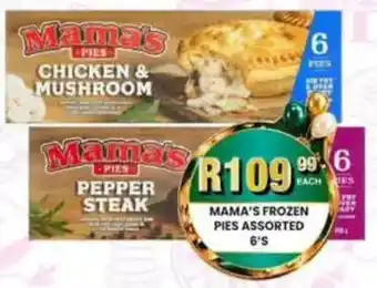 Mama's Frozen Pies Assorted