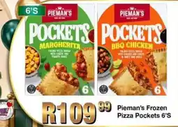 Take 'n Pay Pieman's Frozen Pizza Pockets 6'S offer