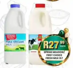 Take 'n Pay Spring Meadow/First Choice Fresh Milk offer