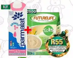 Take 'n Pay Parmalat Growth Milk + Futurelife Tots offer