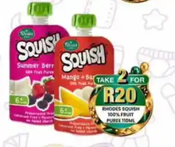 Take 'n Pay Rhodes squish 100% fruit offer