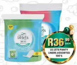 Take 'n Pay Lil Lets Panty Liners Assorted offer
