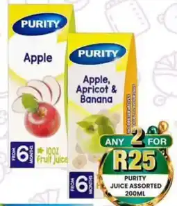 Take 'n Pay Purity juice assorted offer