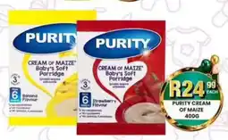 Take 'n Pay Purity Cream of Maize Baby's Soft Porridge offer