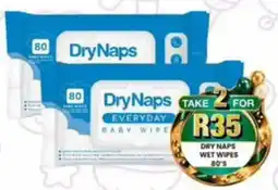Take 'n Pay DryNaps Everyday Baby Wet Wipes offer