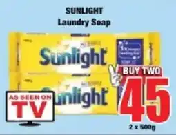 Boxer Sunlight Laundry Soap offer