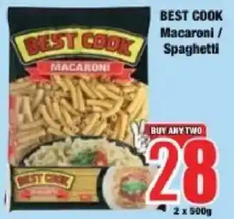 Boxer BEST COOK Macaroni / Spaghetti offer