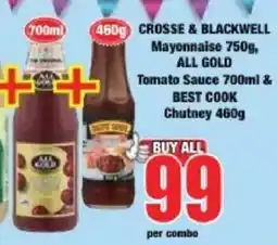 Boxer CROSSE & BLACKWELL Mayonnaise offer