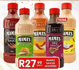 Take 'n Pay MAMAS SAUCES ASSORTED offer
