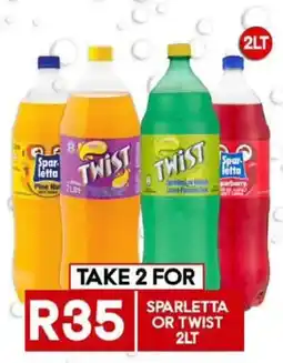 Take 'n Pay Sparletta or Twist 2LT offer