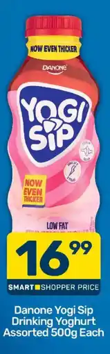 Pick n Pay Danone Yogi Sip Drinking Yoghurt Assorted offer