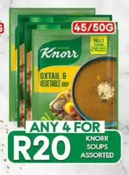 Take 'n Pay Knorr Soups Assorted offer