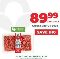 Food Lover's Market Food Lover's Ground Beef offer