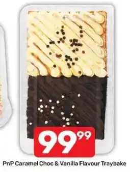 Pick n Pay PnP Caramel Choc & Vanilla Flavour Traybake offer