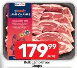 Pick n Pay Lamb Champs Bulk Lamb Braai Chops offer