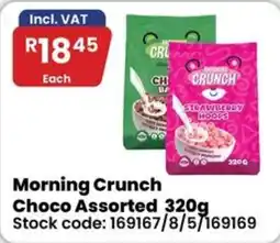 Africa Cash and Carry Morning Crunch Choco Assorted offer