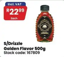 Africa Cash and Carry S/Drizzle Golden Flavor offer