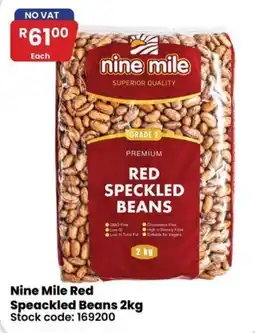 Africa Cash and Carry Nine Mile Red Speckled Beans offer