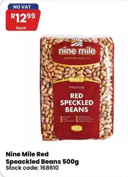 Africa Cash and Carry Nine Mile Red Speckled Beans offer