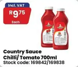 Africa Cash and Carry Country Sauce Chilli/Tomato offer